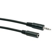 SCHWAIGER JACK 3.5 AUDIO HOSSZABÍTÓ KÁBEL 5M FEKETE