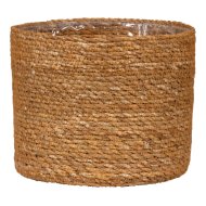 SCHEURICH KASPÓ FONOTT 'NUT' '508' CS:19CM, DIÓ, SZÍNŰ, FÓLIÁZOTT BELSŐ RÉTEGGEL