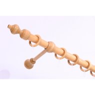EGYSOROS 28MM FA KARNIS SZETT FILIGRANO 260CM, VILÁGOS TÖLGY SZÍNŰ