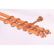 KÉTSOROS 28MM FA KARNIS SZETT FILIGRANO 300CM, CSERESZNYE SZÍNŰ