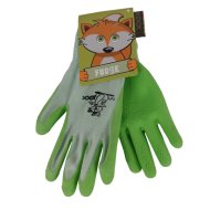 GYEREK KESZTYŰ FUDGE, 4-ES MÉRET ZÖLD, NYLON, LATEX TENYÉR