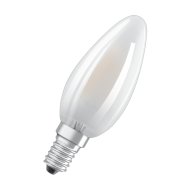 LED FÉNYFORRÁS DIMMELHETŐ GYERTYA E14 4,5W 470LM 40 MELEG MATT ÜVEG 25000H