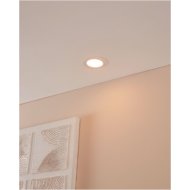 FUEVA5 BEÉPÍTHETŐ LÁMPA LED 5,5W 650LM 3000K ÁTMÉRŐ:11,7CM FEHÉR