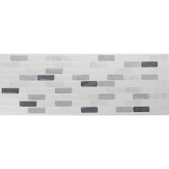 CSEMPEMATRICA 37,6X13,4 CM, SZÜRKE KOCKÁS