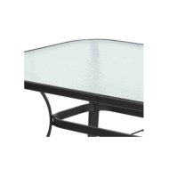 FIELDMANN KERTI ÜVEGASZTAL FDZN 5020 FÉMVÁZAS 71X96X150CM