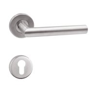 MAESTRO AJTÓKILINCS CZ INOX THEMA COMFORT ROZETTÁS