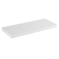 LEBEGŐPOLC 60X23X3,8CM, FEHÉR (311898)