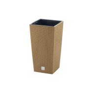 RATO SQUARE ECO WOOD VIRÁGCSERÉP 300 NÉGYSZÖG, 2IN1 NATÚR SZÍNBEN