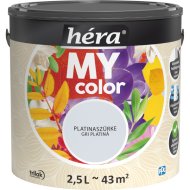 HÉRA MY COLOR BELTÉRI SZÍNES FALFESTÉK 2,5L PLATINASZÜRKE