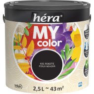 HÉRA MY COLOR BELTÉRI SZÍNES FALFESTÉK 2,5L KIS FEKETE