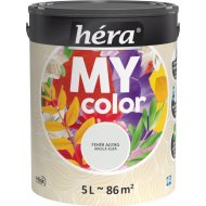 HÉRA MY COLOR BELTÉRI SZÍNES FALFESTÉK 5L FEHÉR AGYAG