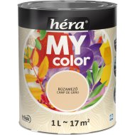 HÉRA MY COLOR BELTÉRI SZÍNES FALFESTÉK 1L, BÚZAMEZŐ