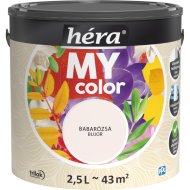 HÉRA MY COLOR BELTÉRI SZÍNES FALFESTÉK 2,5L BABARÓZSA
