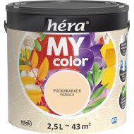 HÉRA MY COLOR BELTÉRI SZÍNES FALFESTÉK 2,5L PÚDERBARACK