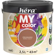 HÉRA MY COLOR BELTÉRI SZÍNES FALFESTÉK 2,5L BÍBORBARNA