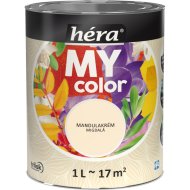HÉRA MY COLOR BELTÉRI SZÍNES FALFESTÉK 1L, MANDULAKRÉM