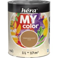 HÉRA MY COLOR BELTÉRI SZÍNES FALFESTÉK 1L, TÖRÖKMOGYORÓ