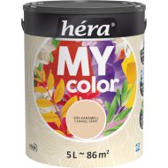 HÉRA MY COLOR BELTÉRI SZÍNES FALFESTÉK 5L, SÓS KARAMELL