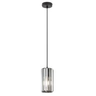 RÁBALUX VENESS FÜGGESZTÉK E27 40W IP20 120CM MATT FEKETE
