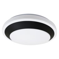 RÁBALUX BARBORA LED MENNYEZETI LÁMPA 24W 2000LM 4000K IP20 38CM FEKETE