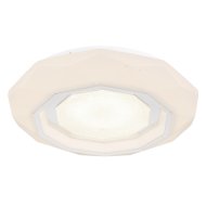 GLOBO HOKKI LED MENNYEZETI LÁMPA 24W 1600LM 2700-6500K CCT, 40CM FEHÉR
