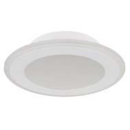 GLOBO LAMEL LED MENNYEZETI LÁMPA 12W 750LM 4000K IP20 22,5CM MATT FEHÉR-3D HATÁS