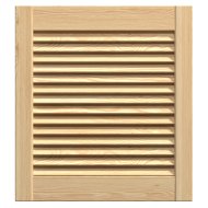 LAMELLAAJTÓ FENYŐ 395X394MM NATÚR, NYITOTT