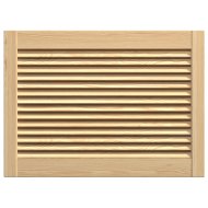 LAMELLAAJTÓ FENYŐ 395X594MM NATÚR, NYITOTT