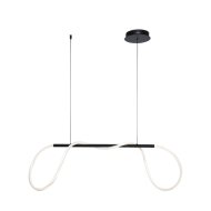 RÁBALUX MONTEMA LED FÜGGESZTÉK 40W 3750LM 4000K IP20 102X120CM FEKETE-FEHÉR