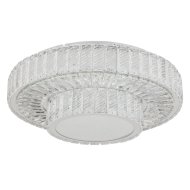 GLOBO MUCKY LED MENNYEZETI LÁMPA 50W 3965LM 2700-6000K IP20 50CM KRÓM-K5 KRISTÁLY