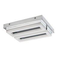 RÁBALUX BLAS LED MENNYEZETI LÁMPA 24W 2250LM 4000K IP44 30X23CM METAL KRÓM
