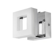 BLAS LED FALI LÁMPA 5W 530LM 4000K IP44 9CM METAL KRÓM