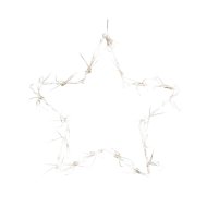 SOMOGYI CHRISTMAS LIGHTING LED-ES CSILLAG ABLAKDÍSZ BELTÉRI 115 LED MELEG FEHÉR
