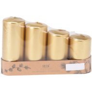 GYERTYA SZETT CHAMPAGNE GOLD 4-FÉLE MÉRETBEN