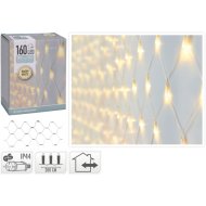 FÉNYFÜZÉR KÜLTÉRI 160 LED MELEG FEHÉR