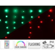 FÉNYFÜZÉR KÜLTÉRI 85 LED RGB 3M
