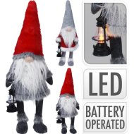 TÖRPE DEKOR 51X26X18CM 2 LED, MELEG FEHÉR, 2-FÉLE