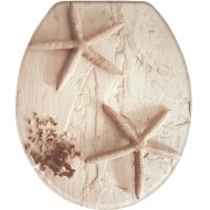 WC ÜLŐKE, MDF, AQUATIC              FÉM ZSANÉRRAL,45*38 CM,BEIGE MINTÁS