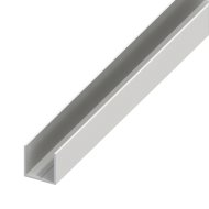 ALFER U-PROFIL 11,5X1,5MM 1M PVC FEHÉR