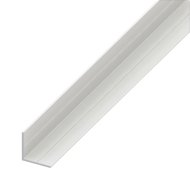 ALFER L-PROFIL 19,5X1,5MM 1M PVC FEHÉR