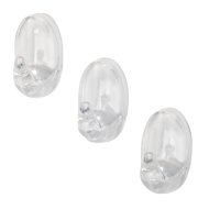 SUKI AKASZTÓ 25X15MM ÖNTAPADÓS ÁTLÁTSZÓ 3DB/CSM