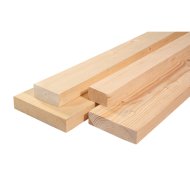 RETTENMEIER HOLZINDUSTRIE GYALULT GERENDA 38X89X2660MM FEHÉRFA FENYŐ, II. MINŐSÉG