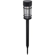SZOLÁR LED LESZÚRHATÓ LÁMPA IP44 MELEG FEHÉR 6X50CM FEKETE