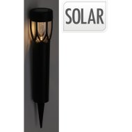 SZOLÁR LED LESZÚRHATÓ LÁMPA 0,06W IP44 7X40CM FEKETE