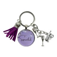 KULCSTARTÓ CHARM 1X3,2X6,5CM TÖBBFAJTA MINTÁVAL