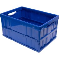 FLAIR JUMBO ÖSSZECSUKHATÓ LÁDA FEDÉL NÉLKÜL 53X36X29CM, MŰANYAG