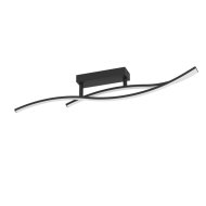 EGLO GRISOLIA LED MENNYEZETI LÁMPA 13W 1500LM 4000K 85X14CM FEKETE
