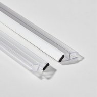 SANOTECHNIK AJTÓÉLZÁRÓ MÁGNESES PROFIL 6X1950 MM 2 DARAB/CSOMAG SZÖGLETES ZUHANYKABINHOZ