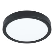 EGLO FUEVA5 LED MENNYEZETI LÁMPA 19W 2000LM 3000K IP20 MOZGÁSÉRZÉKELŐS 21CM FEKETE