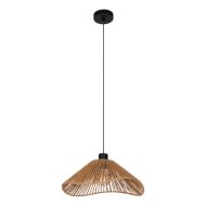 Eglo LAVISTER függeszték E27 60W IP20 110x39cm fekete-natúr